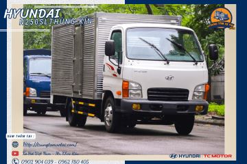 Xe Tải Hyundai N250SL  2023 Thùng Kín Inox Dài 4m3